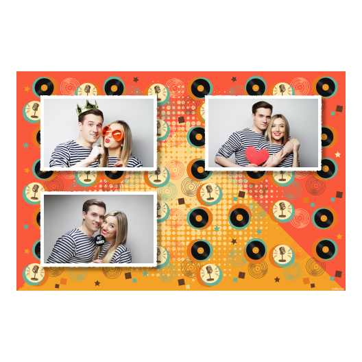 Dzień Płyty Winylowej + mikrofony i winyle + 418 biały Dzień Płyty Winylowej + mikrofony i winyle + 418 biały