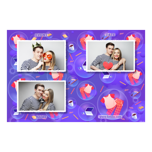 W piżamie do pracy + akcesoria biurowe + 418 biały z podpisem