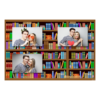 Dzień Bibliotekarza + książki + 418 brak ramki z podpisem Dzień Bibliotekarza + książki + 418 brak ramki z podpisem
