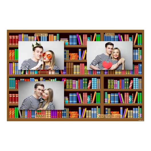 Dzień Bibliotekarza + książki + 418 brak ramki z podpisem Dzień Bibliotekarza + książki + 418 brak ramki z podpisem