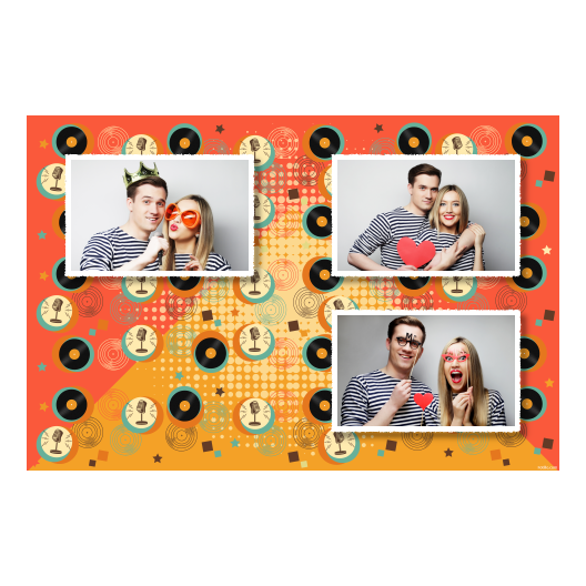 Dzień Płyty Winylowej + mikrofony i winyle + 419 biały Dzień Płyty Winylowej + mikrofony i winyle + 419 biały