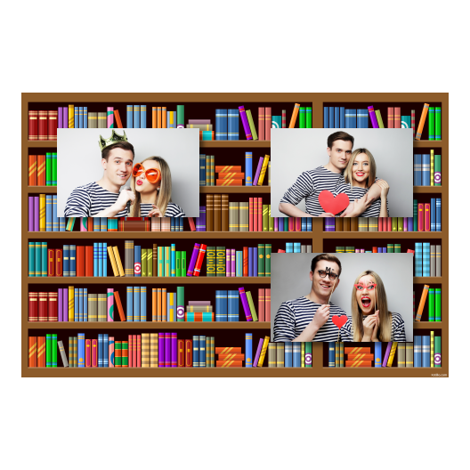 Dzień Bibliotekarza + książki + 419 brak ramki