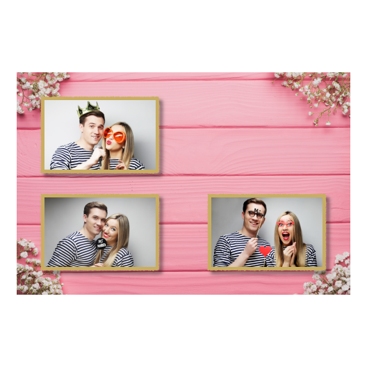 Różowe przyjęcie + deski + 420 złoty