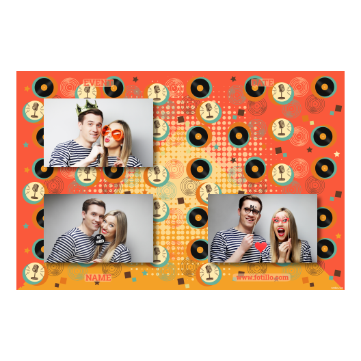 Dzień Płyty Winylowej + mikrofony i winyle + 420 brak ramki z podpisem