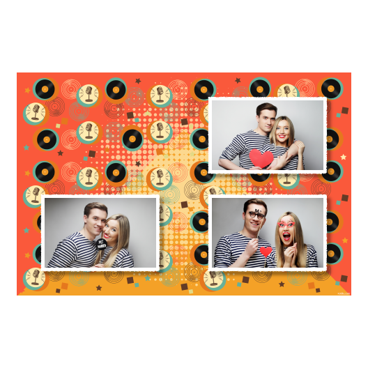 Dzień Płyty Winylowej + mikrofony i winyle + 421 biały Dzień Płyty Winylowej + mikrofony i winyle + 421 biały