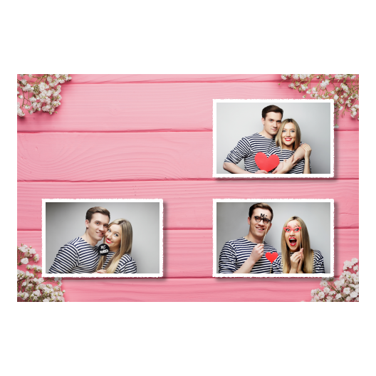 Różowe przyjęcie + deski + 421 biały Różowe przyjęcie + deski + 421 biały