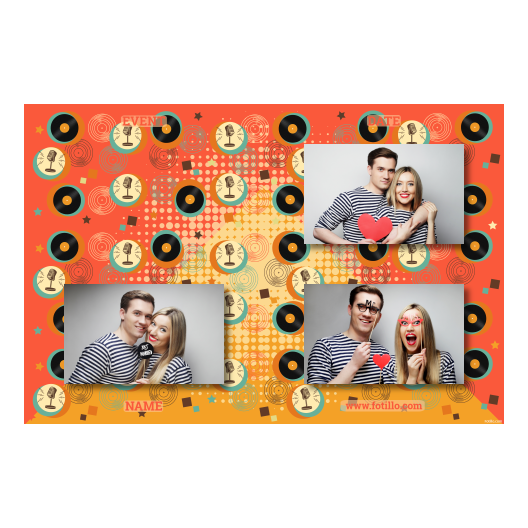 Dzień Płyty Winylowej + mikrofony i winyle + 421 brak ramki z podpisem Dzień Płyty Winylowej + mikrofony i winyle + 421 brak ramki z podpisem