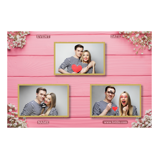 Różowe przyjęcie + deski + 422 złoty z podpisem Różowe przyjęcie + deski + 422 złoty z podpisem