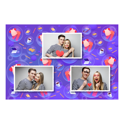 W piżamie do pracy + akcesoria biurowe + 422 biały