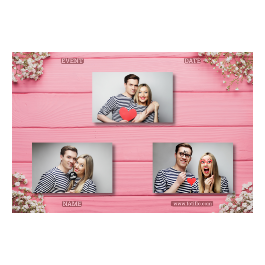 Różowe przyjęcie + deski + 422 brak ramki z podpisem Różowe przyjęcie + deski + 422 brak ramki z podpisem