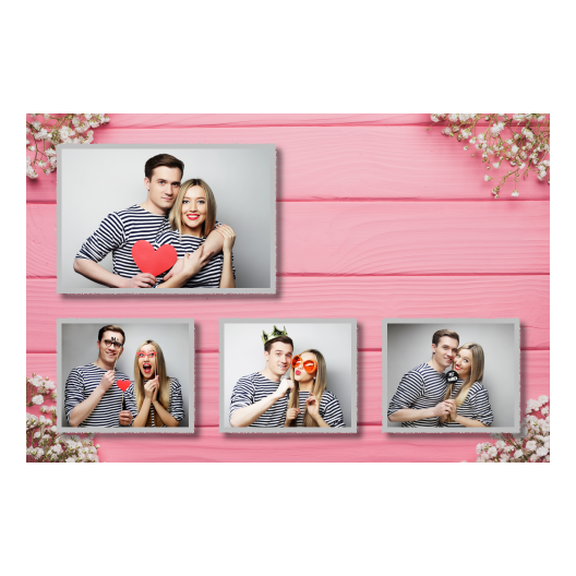 Różowe przyjęcie + deski + 424