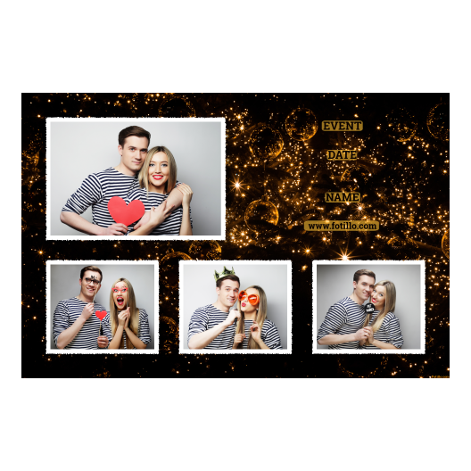 Magiczne święta + gwiazdy + 424 biały z podpisem Magiczne święta + gwiazdy + 424 biały z podpisem