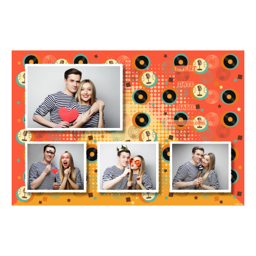 Dzień Płyty Winylowej + mikrofony i winyle + 424 biały z podpisem