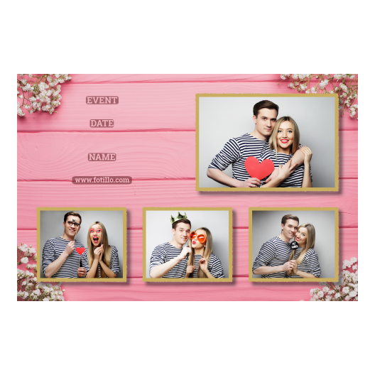 Różowe przyjęcie + deski + 425 złoty z podpisem Różowe przyjęcie + deski + 425 złoty z podpisem