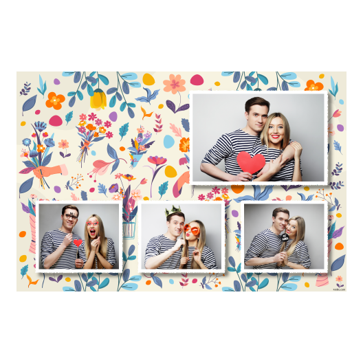 Dzień Florystów + kwiaty + 425 biały Dzień Florystów + kwiaty + 425 biały