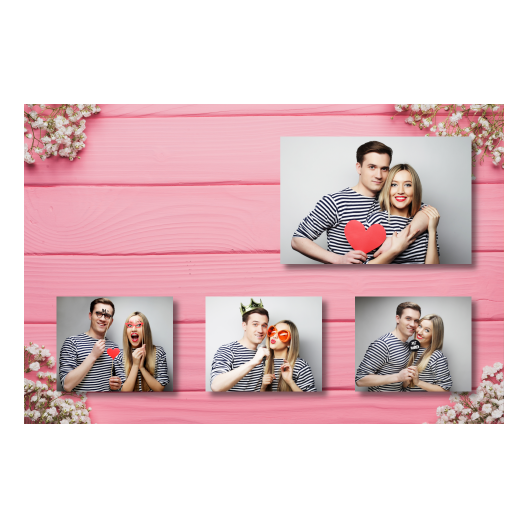 Różowe przyjęcie + deski + 425 brak ramki Różowe przyjęcie + deski + 425 brak ramki