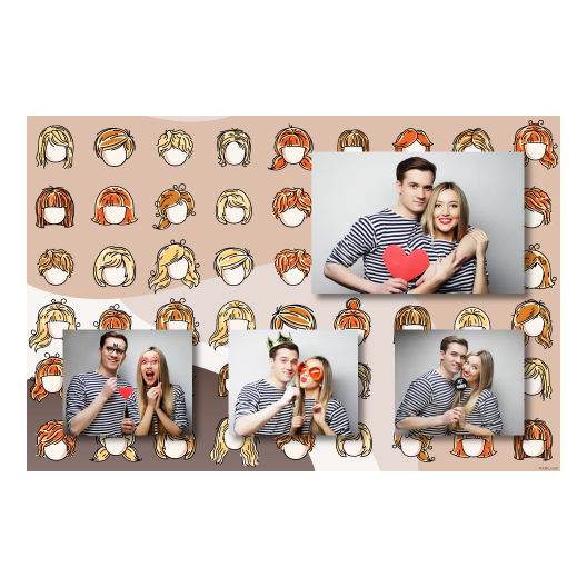 Ddzień peruki 425 brak ramki