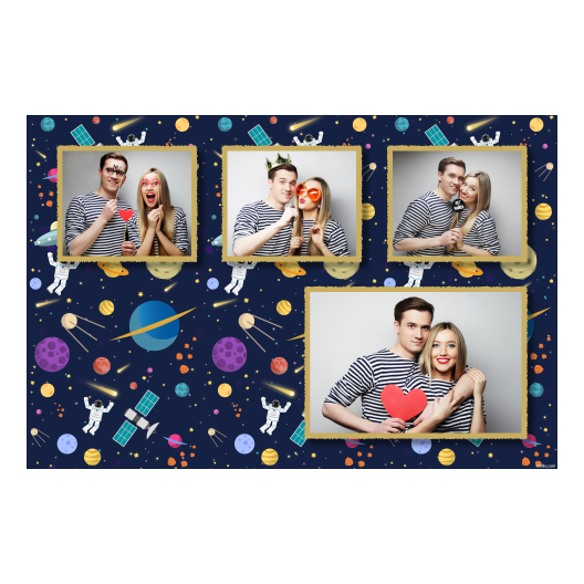 Dzień Kosmosu + planety i gwiazdy + 426 złoty Dzień Kosmosu + planety i gwiazdy + 426 złoty