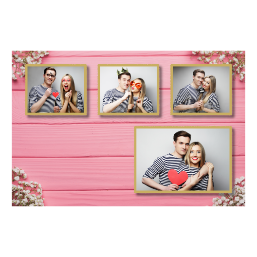 Różowe przyjęcie + deski + 426 złoty Różowe przyjęcie + deski + 426 złoty