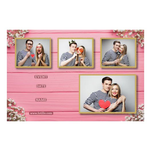 Różowe przyjęcie + deski + 426 złoty z podpisem Różowe przyjęcie + deski + 426 złoty z podpisem