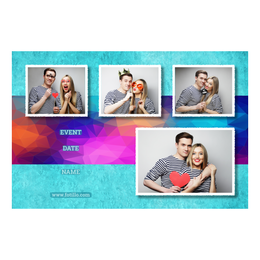 Niebieska impreza + trójkąty + 426 z podpisem Niebieska impreza + trójkąty + 426 z podpisem