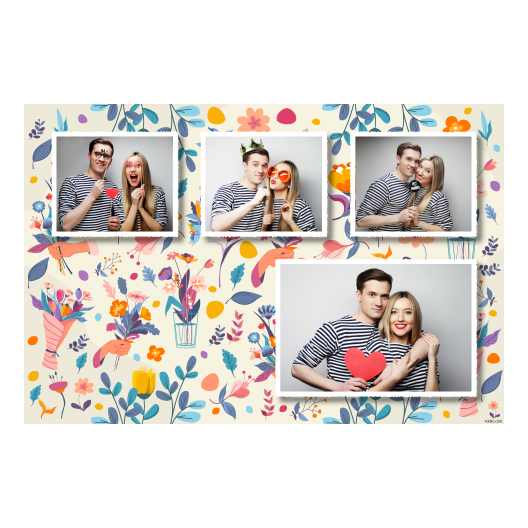 Dzień Florystów + kwiaty + 426 biały