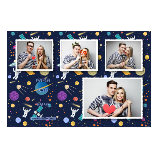 Dzień Kosmosu + planety i gwiazdy + 426 biały z podpisem Dzień Kosmosu + planety i gwiazdy + 426 biały z podpisem