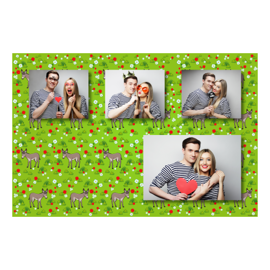 Dzień Osła + kwiaty, zwierzęta + 426 brak ramki Dzień Osła + kwiaty, zwierzęta + 426 brak ramki