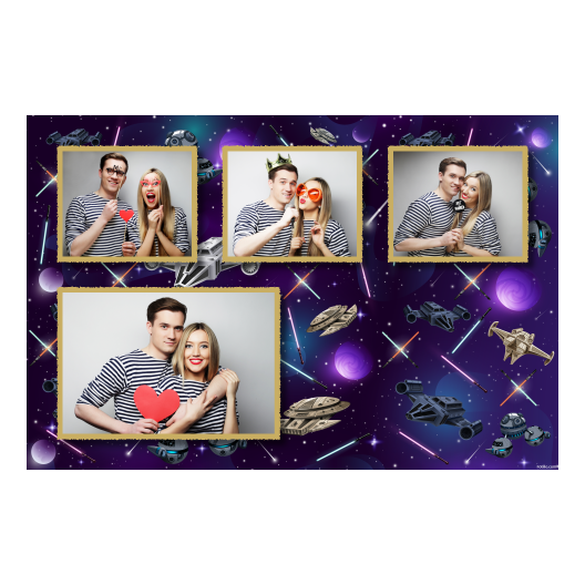 Dzień Gwiezdnych Wojen + gwiazdy, statki kosmiczne + 427 złoty Dzień Gwiezdnych Wojen + gwiazdy, statki kosmiczne + 427 złoty