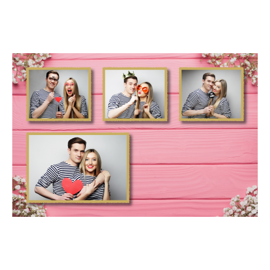 Różowe przyjęcie + deski + 427 złoty Różowe przyjęcie + deski + 427 złoty