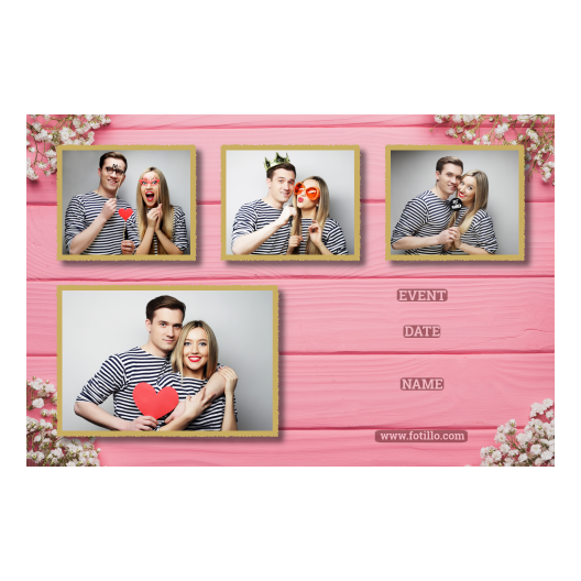 Różowe przyjęcie + deski + 427 złoty z podpisem Różowe przyjęcie + deski + 427 złoty z podpisem