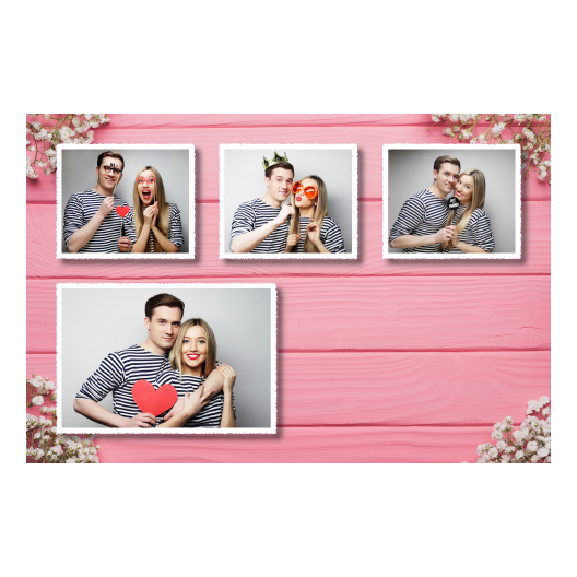 Różowe przyjęcie + deski + 427 biały Różowe przyjęcie + deski + 427 biały