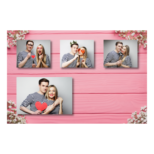 Różowe przyjęcie + deski + 427 brak ramki Różowe przyjęcie + deski + 427 brak ramki