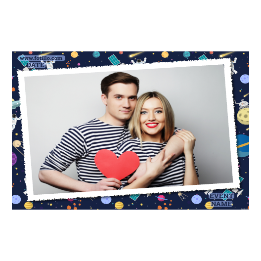 Dzień Kosmosu + planety i gwiazdy + 605 biały z podpisem Dzień Kosmosu + planety i gwiazdy + 605 biały z podpisem