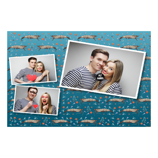 Dzień Krewetki + Zwierząt + 606 biały Dzień Krewetki + Zwierząt + 606 biały