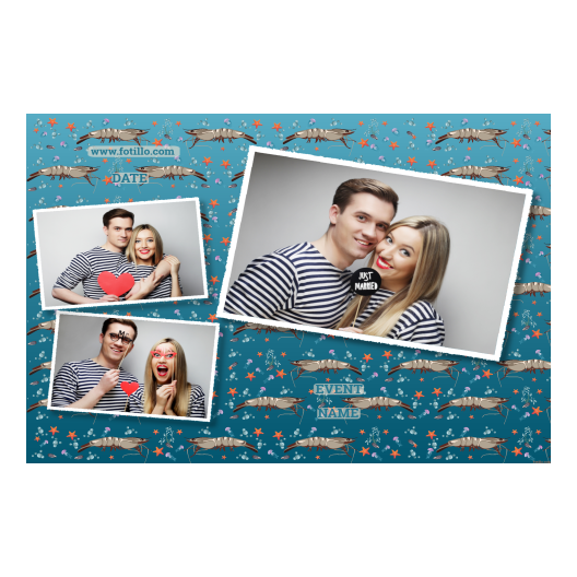 Dzień Krewetki + Zwierząt + 606 biały z podpisem Dzień Krewetki + Zwierząt + 606 biały z podpisem