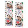Parents' Day + flowers and hearts and clouds + 111 white with captions Parents' Day + flowers and hearts and clouds + 111 white with captions
