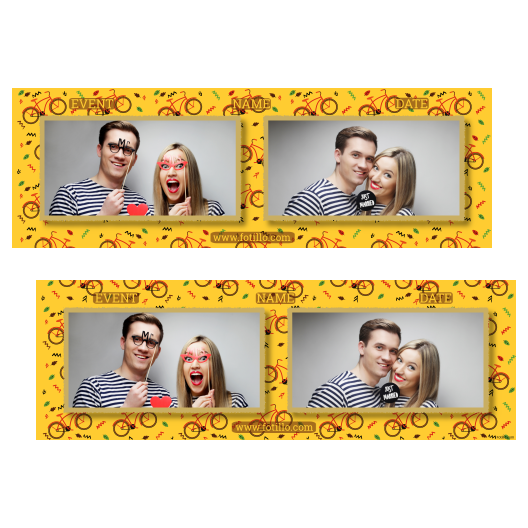 Dzień Roweru + liście + 201 złoty z podpisami Dzień Roweru + liście + 201 złoty z podpisami