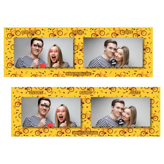 Dzień Roweru + liście + 201 brak ramki z podpisami Dzień Roweru + liście + 201 brak ramki z podpisami