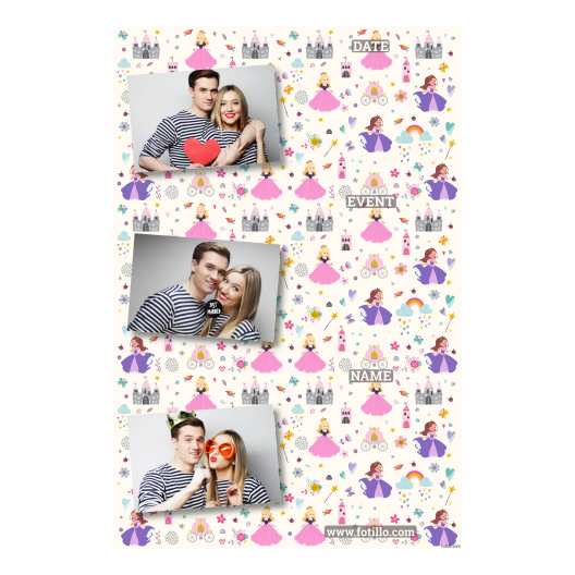 Dzień Królewny + zamki i serca + 302 brak ramki z podpisem Dzień Królewny + zamki i serca + 302 brak ramki z podpisem