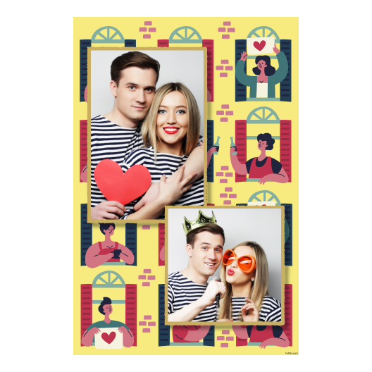 Dzień Sąsiada + ludzie i okna + 307 złoty Dzień Sąsiada + ludzie i okna + 307 złoty