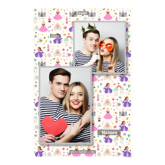 Dzień Królewny + zamki i serca + 308 z podpisem Dzień Królewny + zamki i serca + 308 z podpisem