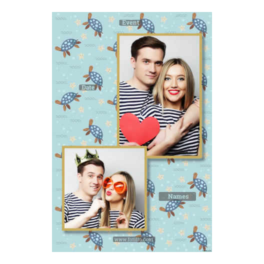 Dzień Żółwia + zwierzęta + 309 złoty z podpisem Dzień Żółwia + zwierzęta + 309 złoty z podpisem