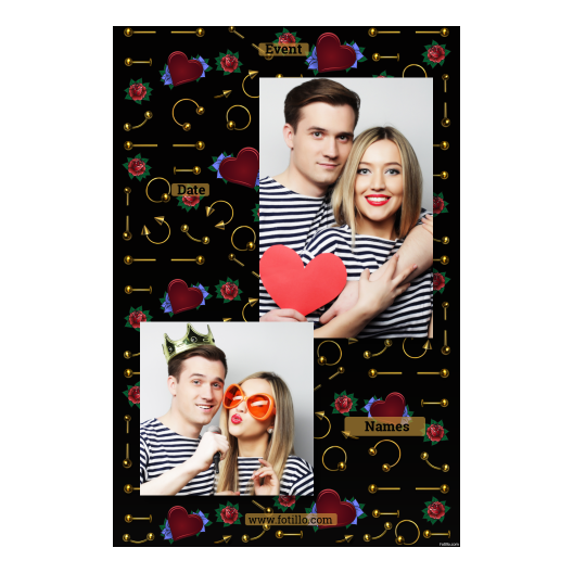 Dzień Piercingu + kolczyki + 309 brak ramki z podpisem Dzień Piercingu + kolczyki + 309 brak ramki z podpisem