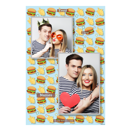 Hamburger Day + meals + 310 silver with captions Hamburger Day + meals + 310 silver with captions