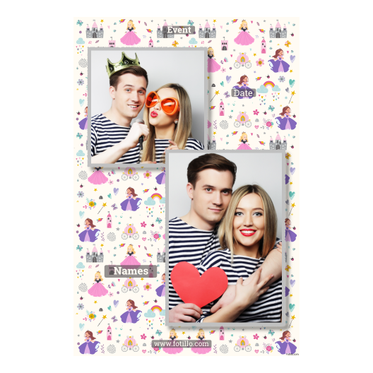 Dzień Królewny + zamki i serca + 310 z podpisem Dzień Królewny + zamki i serca + 310 z podpisem