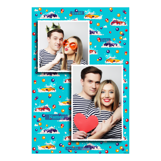 Dzień mycia samochodu + bąbelki + 310 biały z podpisem Dzień mycia samochodu + bąbelki + 310 biały z podpisem