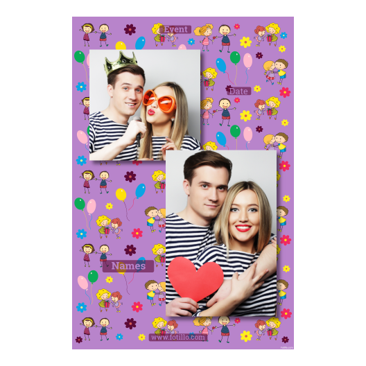 Siblings Day + balloons and flowers + 310 no frame with captions Siblings Day + balloons and flowers + 310 no frame with captions