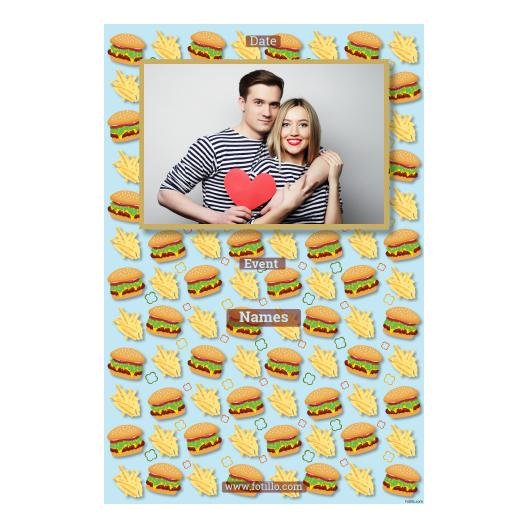 Hamburger Day + meals + 311 gold with captions Hamburger Day + meals + 311 gold with captions