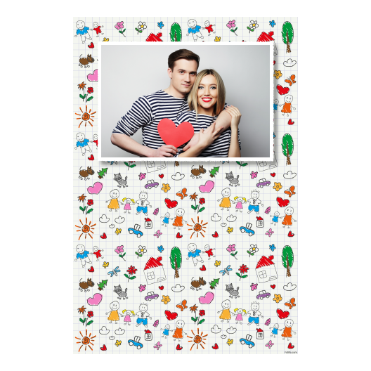 Parents' Day + flowers and hearts and clouds + 311 white Parents' Day + flowers and hearts and clouds + 311 white